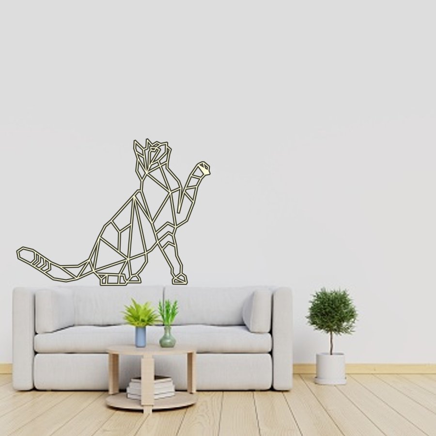 Dekoratsioon Kass istub 4 30-100cm 1 Dekoratsioon Kass istub 4 30-100cm