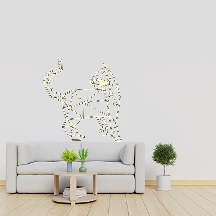 Dekorācijas stāvošs kaķis 1 30-100cm 1 Apdare stāvošs Cat1 30-100cm