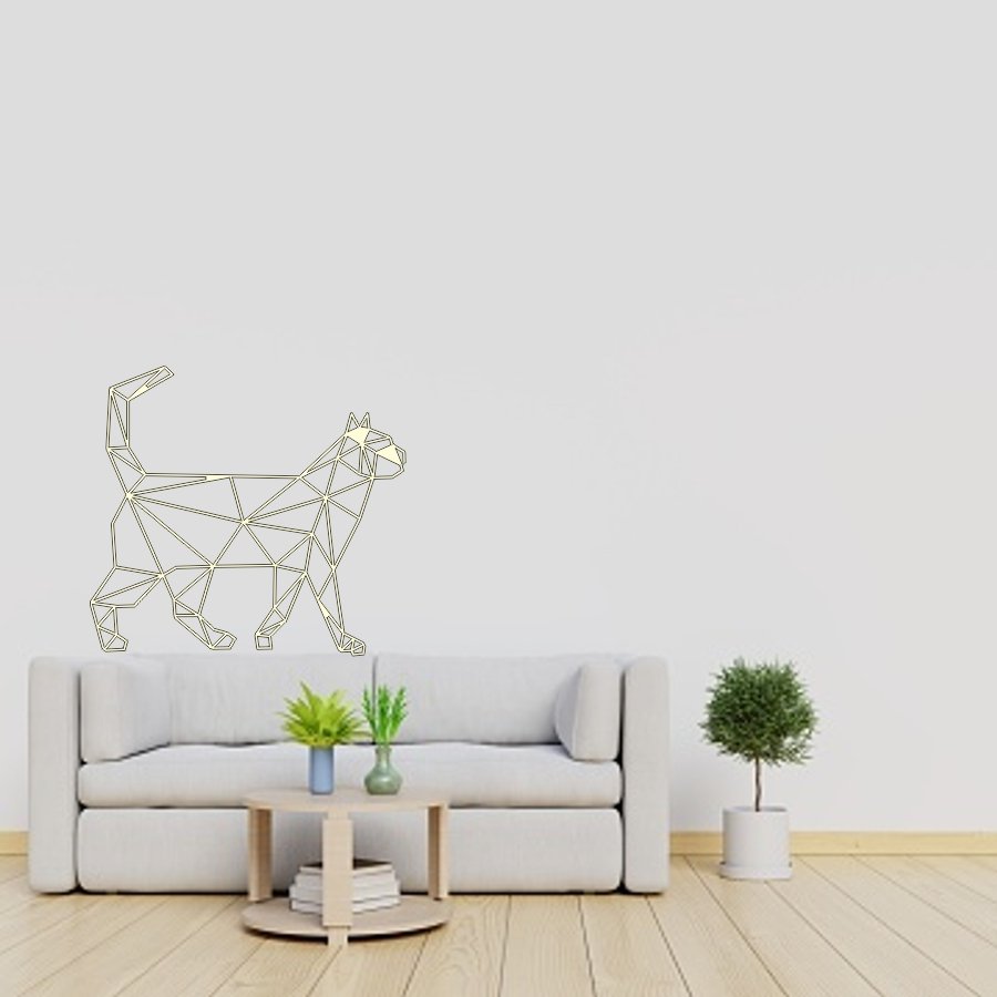 Dekorācija Kaķis stāv 30-100cm 1 Dekorācija Kaķis stāv 30-100cm