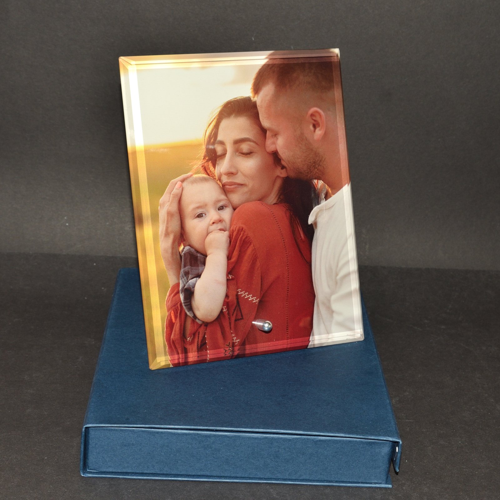 Glass photo frame 22x17x1 1 Stikla bilžu rāmis 22x17x1