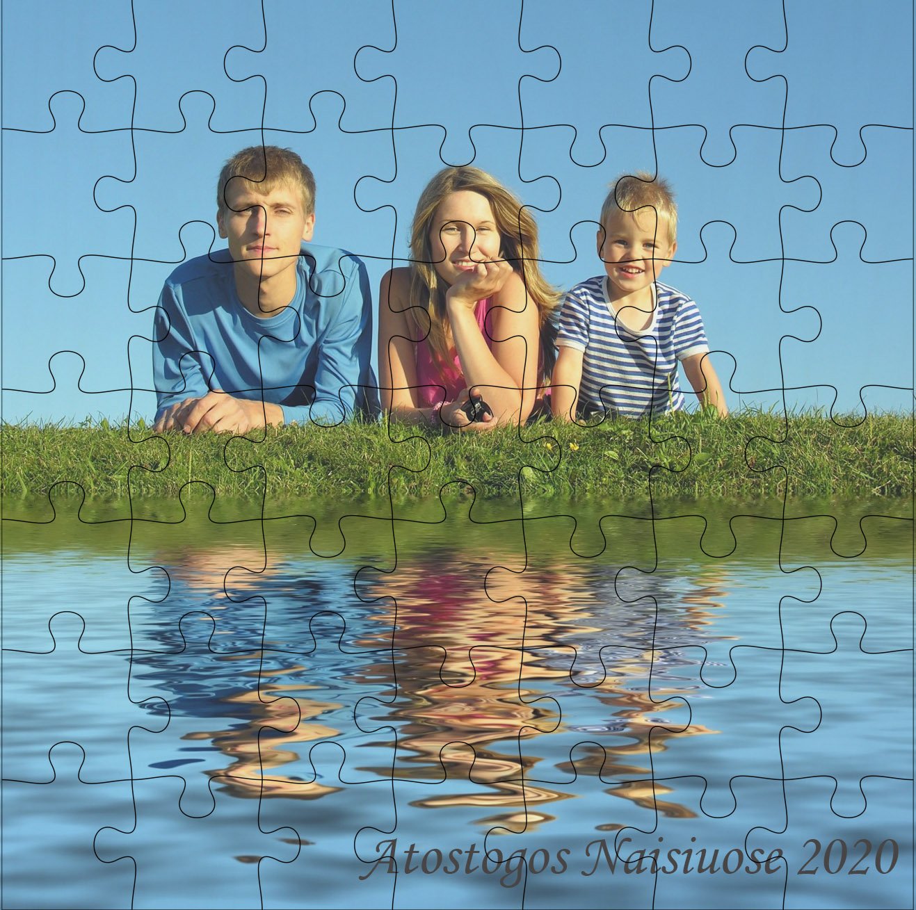 Wooden puzzle 49 pcs 30x30cm 1 Wooden puzzle 49 pcs 30x30cm