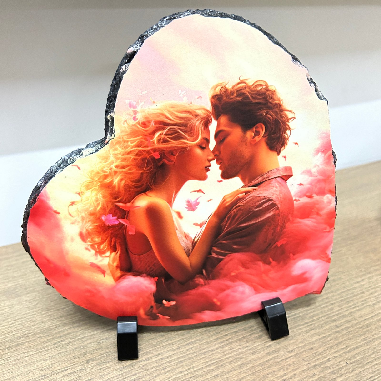 Akmens fotorāmis sirds 18x18cm 2 Akmens fotorāmis sirds 18x18cm