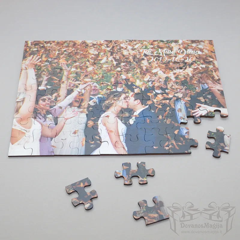 Koka puzle 70 gabaliņi 20x30cm 2 Koka puzle 70 gabaliņi 20x30cm