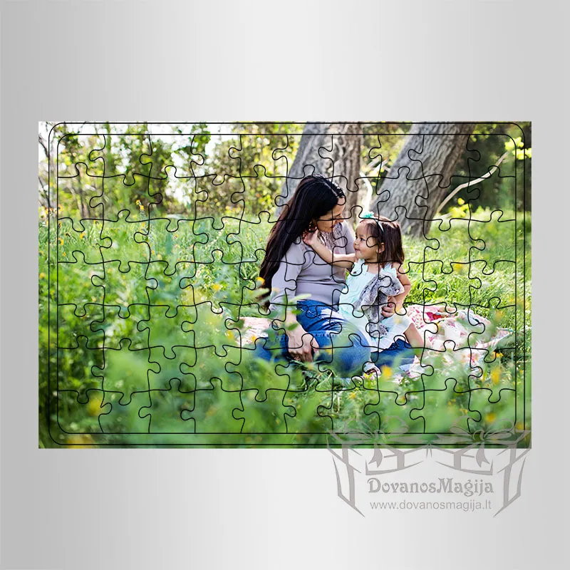 Wooden puzzle 70 pcs 20x30cm with frame 2 Wooden puzzle 70 pcs 20x30cm with frame